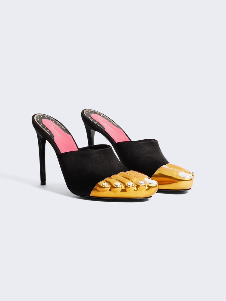 Trompe-l'oeil Toe Mules, €3300 (approximately P221,380.50), SCHIAPARELLI, schiaparelli.com